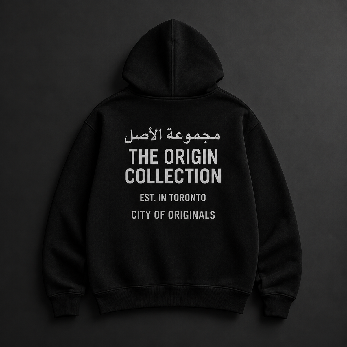 Black Origin Collection Hoodie