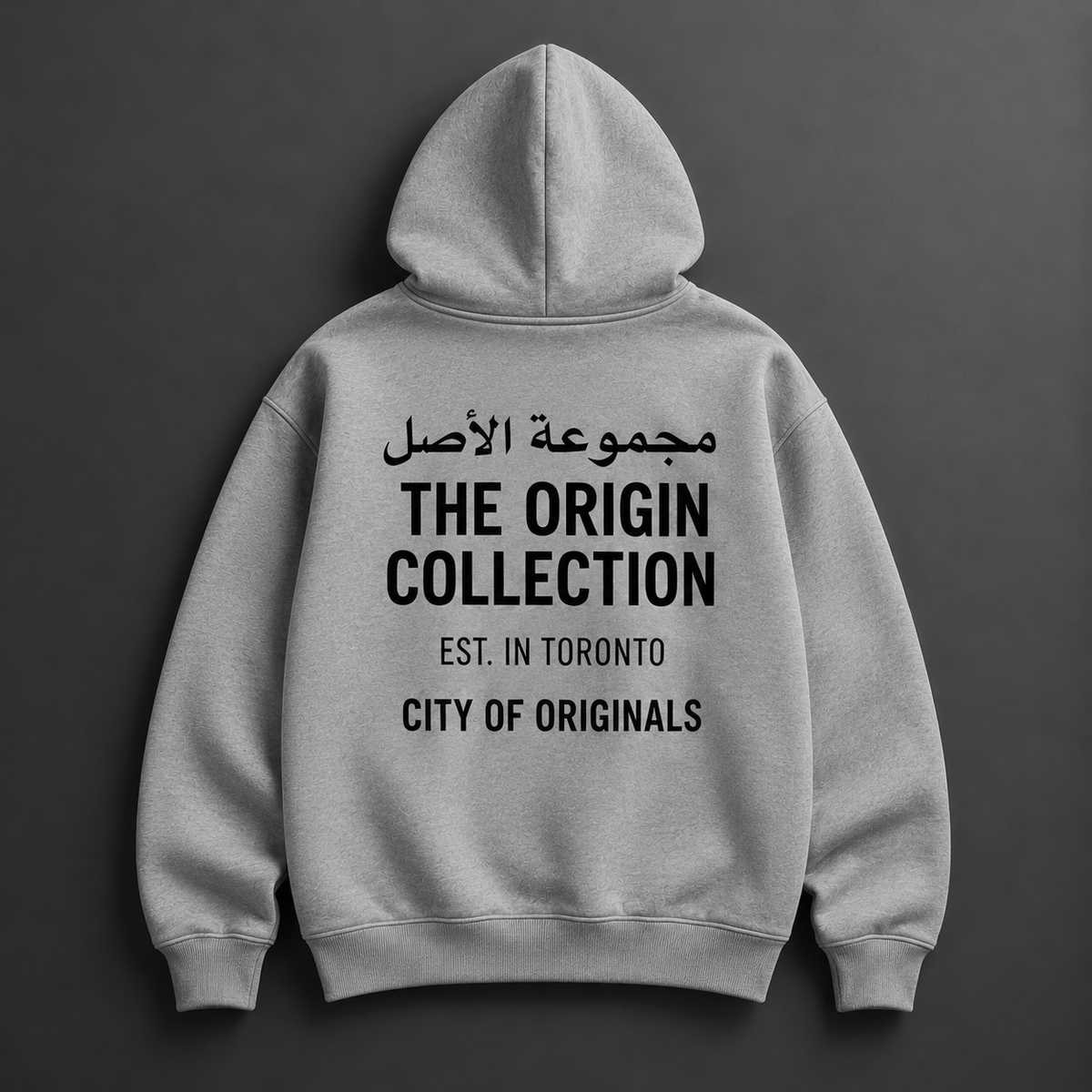 Grey Origin Collection Hoodie